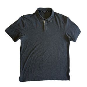 Public Rec Performance Go To Polo Shirt Mens L Gray Golf Stretch